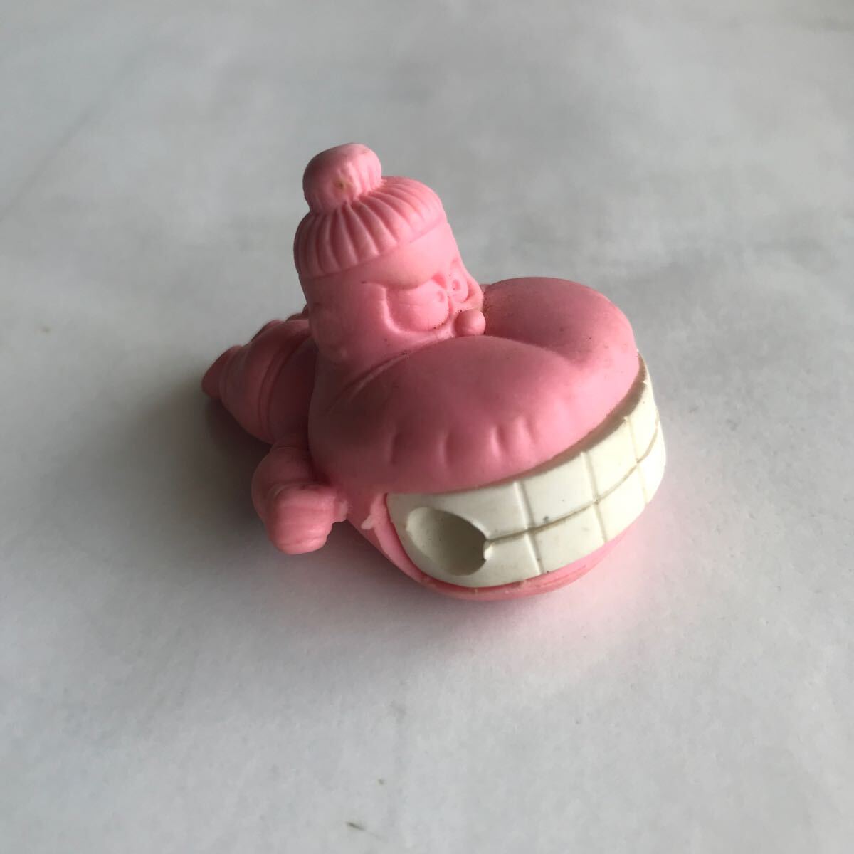 ②昭和レトロ 当時物 ロッテ 新星物 カブリン 消しゴム フィギュア 人形 □昭和レトロ【かみつきばあちゃん】 ダンベル 三菱鉛筆 非売品