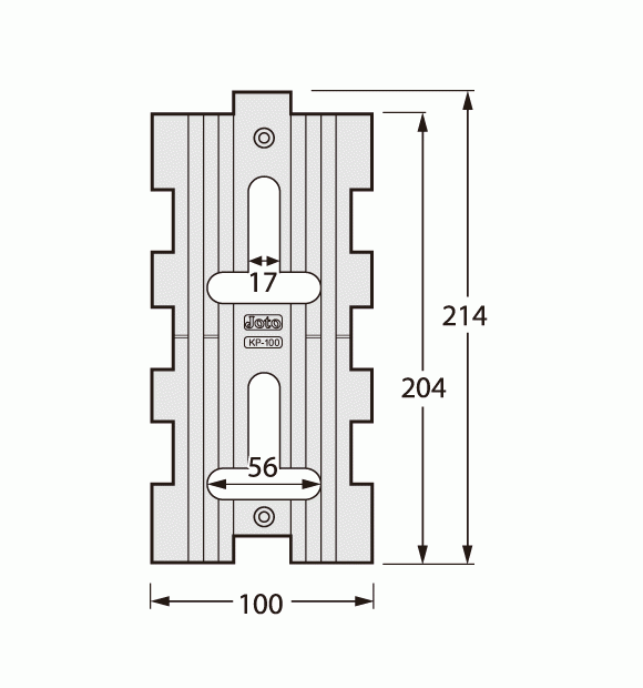 KP-100 キソパッキン 城東テクノ 30個1ケース 基礎 送料無料_画像2