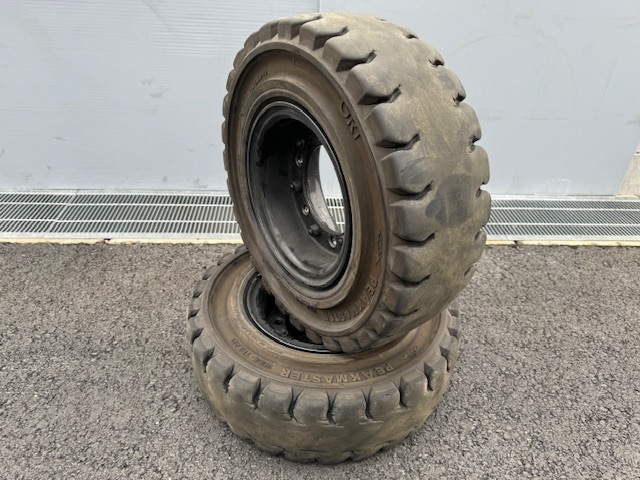  forklift used self-sealing tire 6.50-10 wheel attaching 2 ps Toyota Komatsu Mitsubishi Nissan 