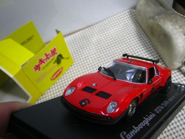 ・送料350円●ミニカー 現状●京商 1/43●ランボルギーニ・イオタSVR●サーキットの狼 潮来のオックス_画像6