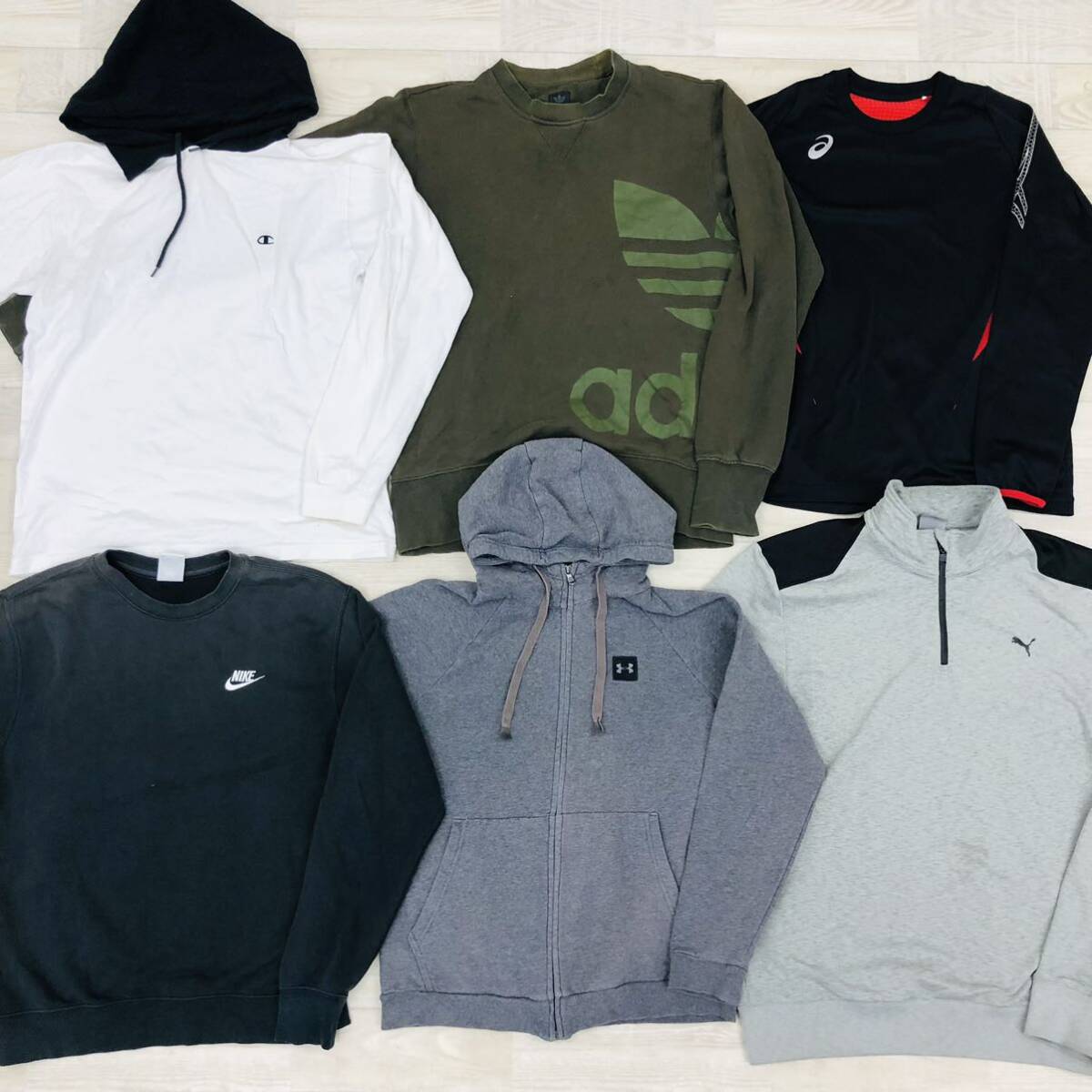 *5-42 men's sport wear set sale 50 point motion put on tops bottoms sports bra ndo jersey Nike Adidas other clothes large amount 