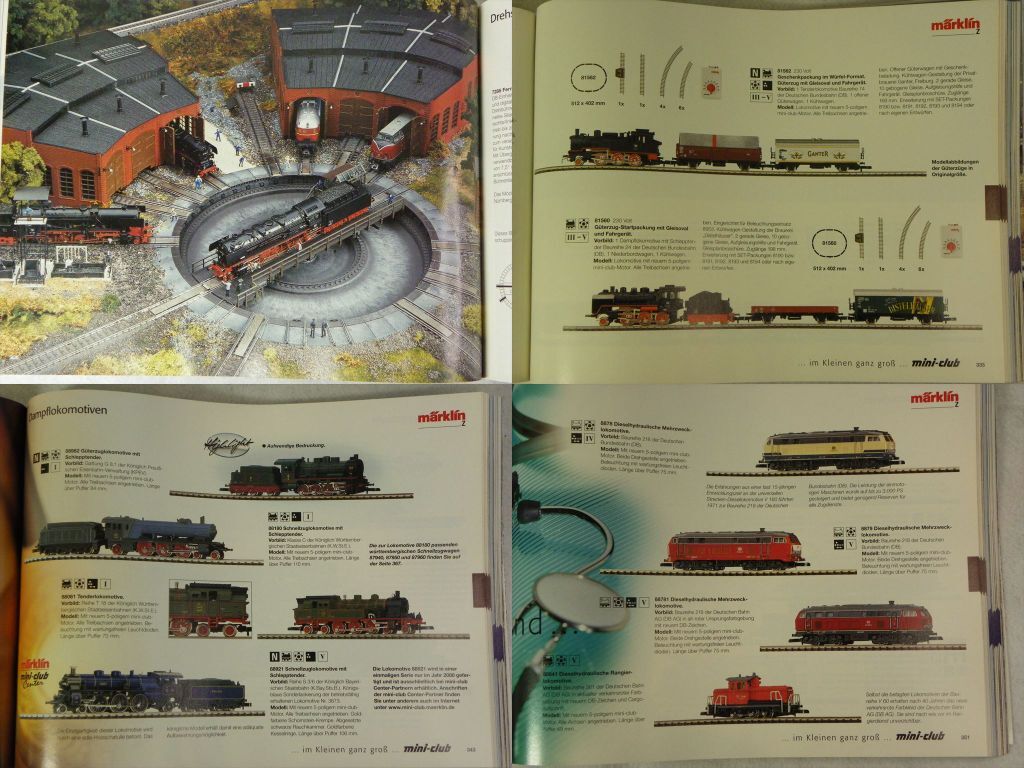 メルクリン総合カタログ（2000-2001）フルカラーA4 全536頁 の画像8