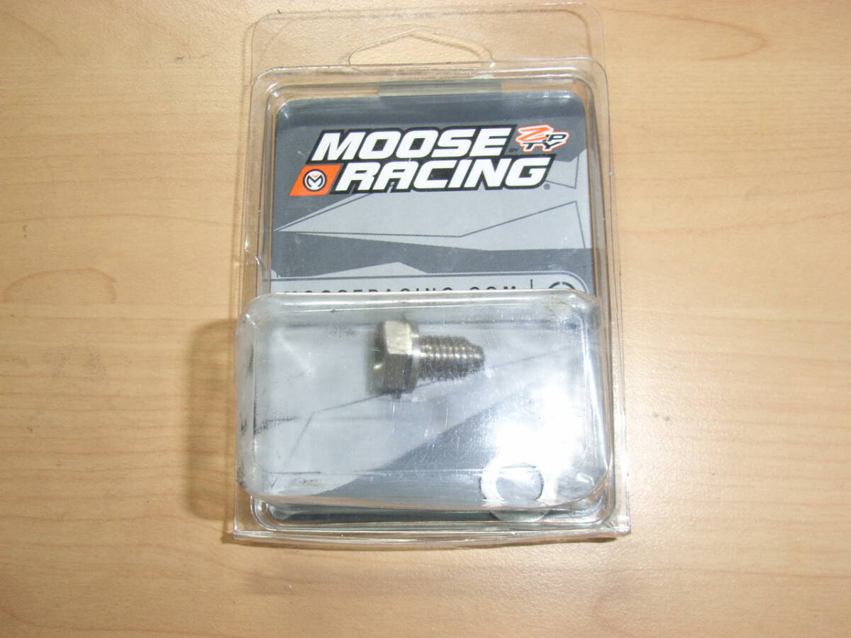 ムースレーシング(MOOSE RACING：US) オイル ドレンボルト 磁石付き 　適応車種多数(YZ250F YZ450F WR250F WR450F RM-Zなど)_画像1