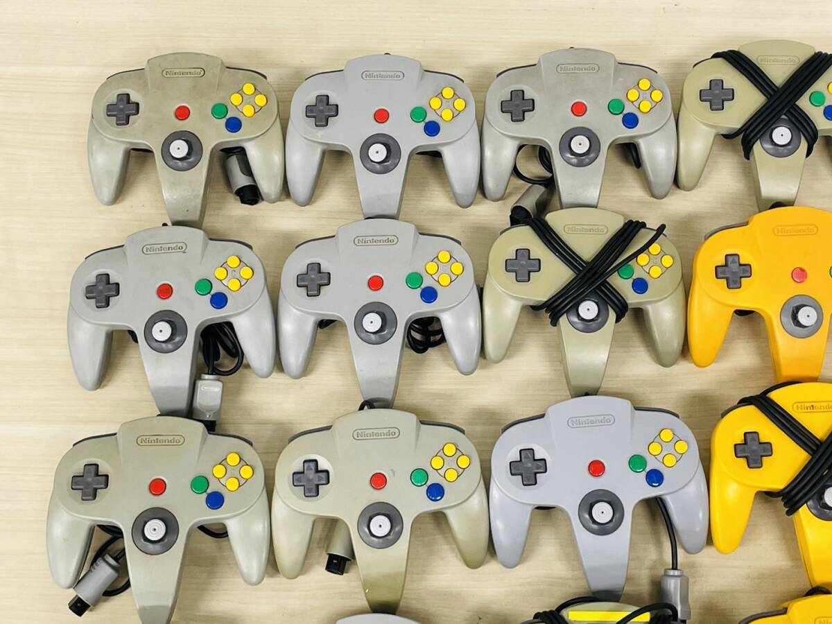 Nintendo 64 ニンテンドー 64 コントローラー 33個 M-14_画像2