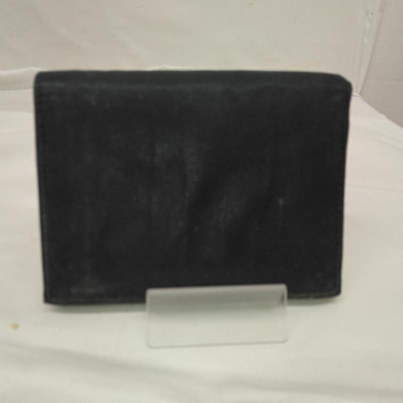 プラダ ポコノ ナイロン 二つ折り 財布 レザー 三角プレート ロゴ コンパクト ウォレット 財布 財布 - 黒 / ブラック_画像5