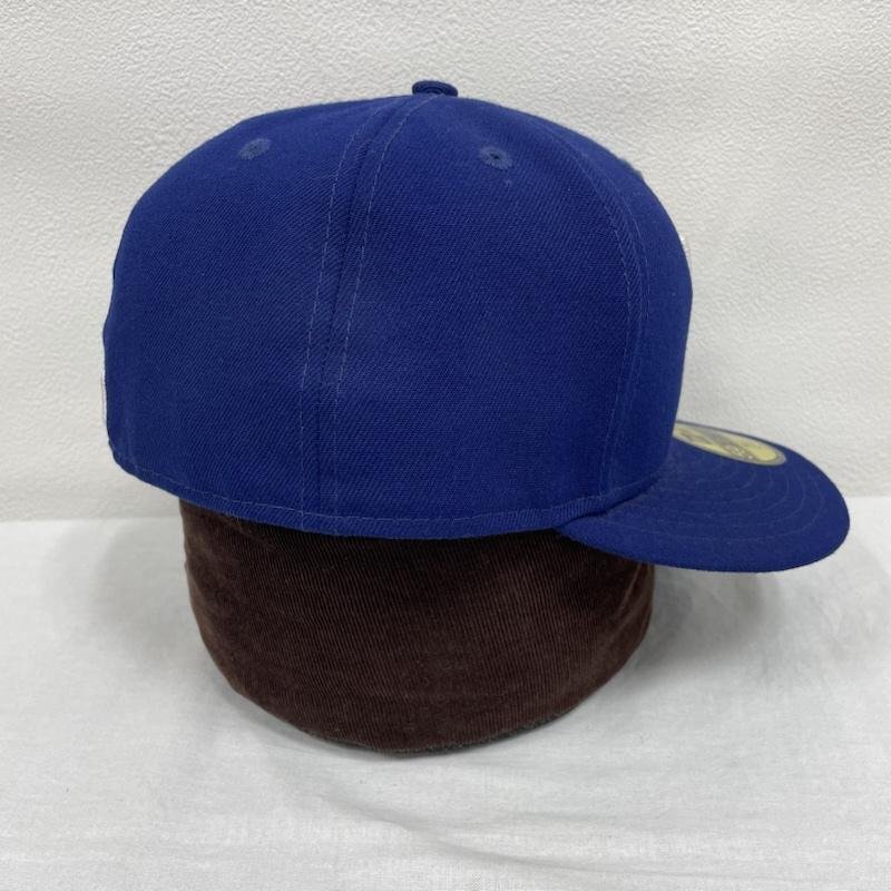 ニューエラ NEWERA 59FIFTY OFFICIAL ON-FIELD CAP 58.7cm 帽子 帽子 - 青 / ブルー ロゴ、文字 X 刺繍_画像5