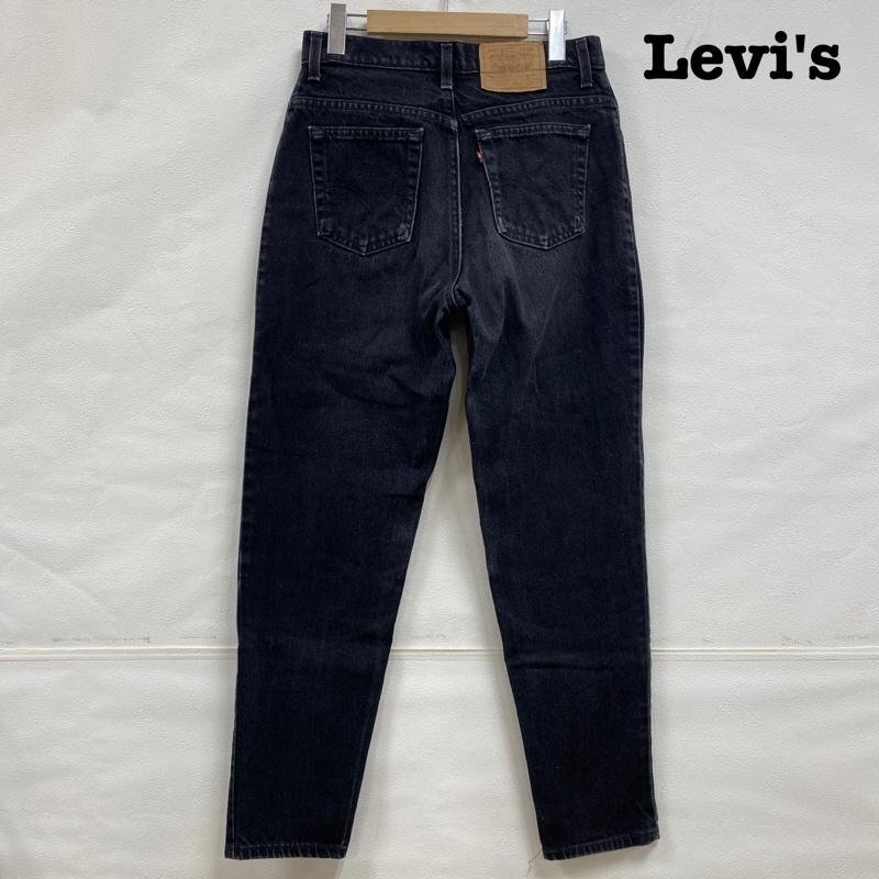 リーバイス Levi's 17550-0260 MADE IN USA 90's 1993年製 ブラックデニム 後染め パンツ パンツ - 黒 / ブラック 無地_画像1