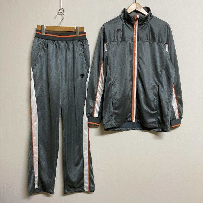 デサント DESCENTE ハイネックトラックジャケット トラックパンツ セットアップ ジャージ トレーニングウェア DAT-1114/DAT-1114P L_画像1