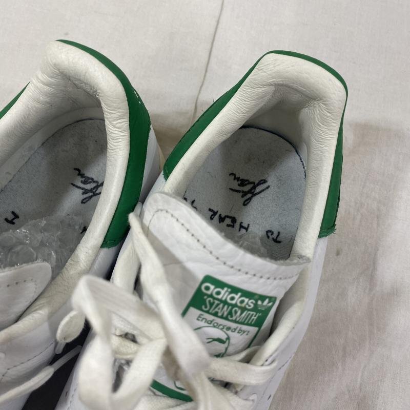 アディダス EF7508 STAN SMITH FOREVER FTWWHT/ FTWWHT/ GREEN US10/28cm スニーカー US：10 白 / ホワイト X 緑 / グリーン_画像9