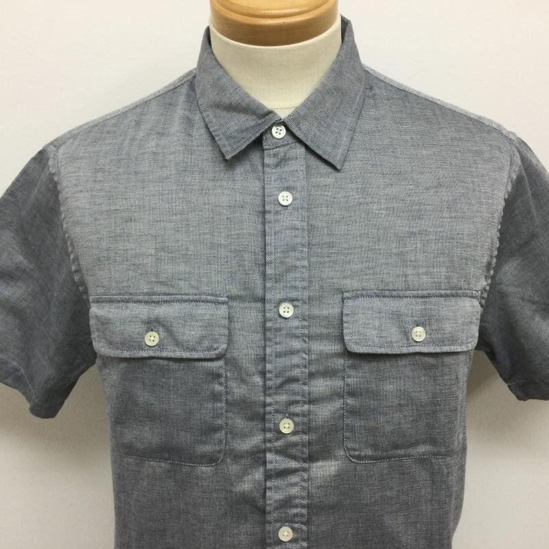 ザノースフェイス NR21714 SS FESS FERNWOOD SHIRTRNWOOD SHIRT ショートスリーブ ファーンウッド 半袖シャツ L 灰 / グレー 無地_画像2