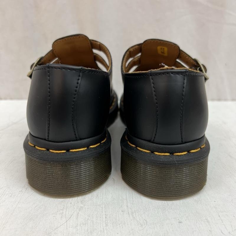 ドクターマーチン ダブルストラップ レザーシューズ 12916 MARY JANE メリージェーン 革靴 UK：4 黒 / ブラック_画像4