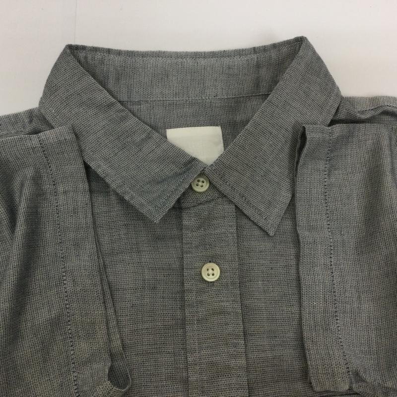 ザノースフェイス NR21714 SS FESS FERNWOOD SHIRTRNWOOD SHIRT ショートスリーブ ファーンウッド 半袖シャツ L 灰 / グレー 無地_画像10