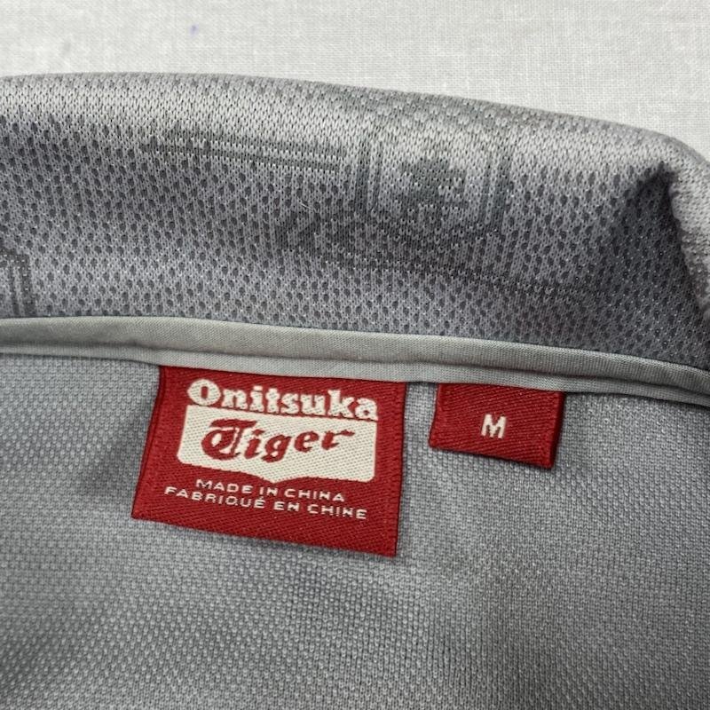 オニツカタイガー Onitsuka Tiger トラックトップ ジャージ OKJ173 M ジャケット、上着 ジャケット、上着 M 灰 / グレー 総柄_画像8