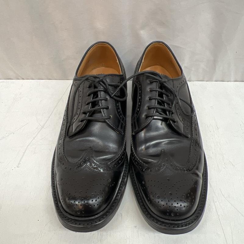 リーガル レザーシューズ ビジネスシューズ ウイングチップ メダリオン 革靴 24.5cm 黒 / ブラック_画像2