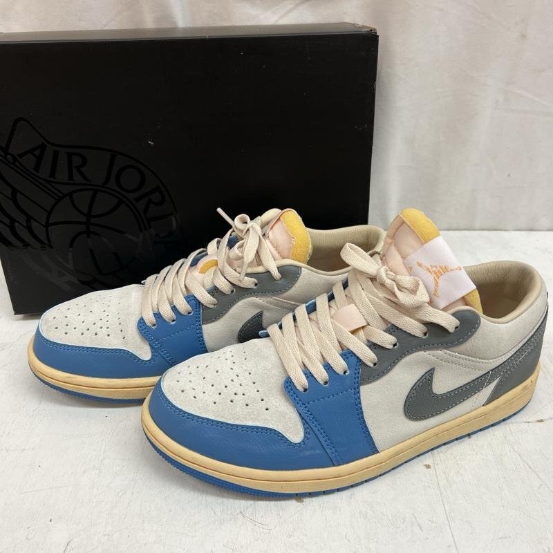 ナイキ AIR JORDAN 1 LOW UNC GREY DZ5376-469 エア ジョーダンワン ロー スニーカー 26.0cm_画像1