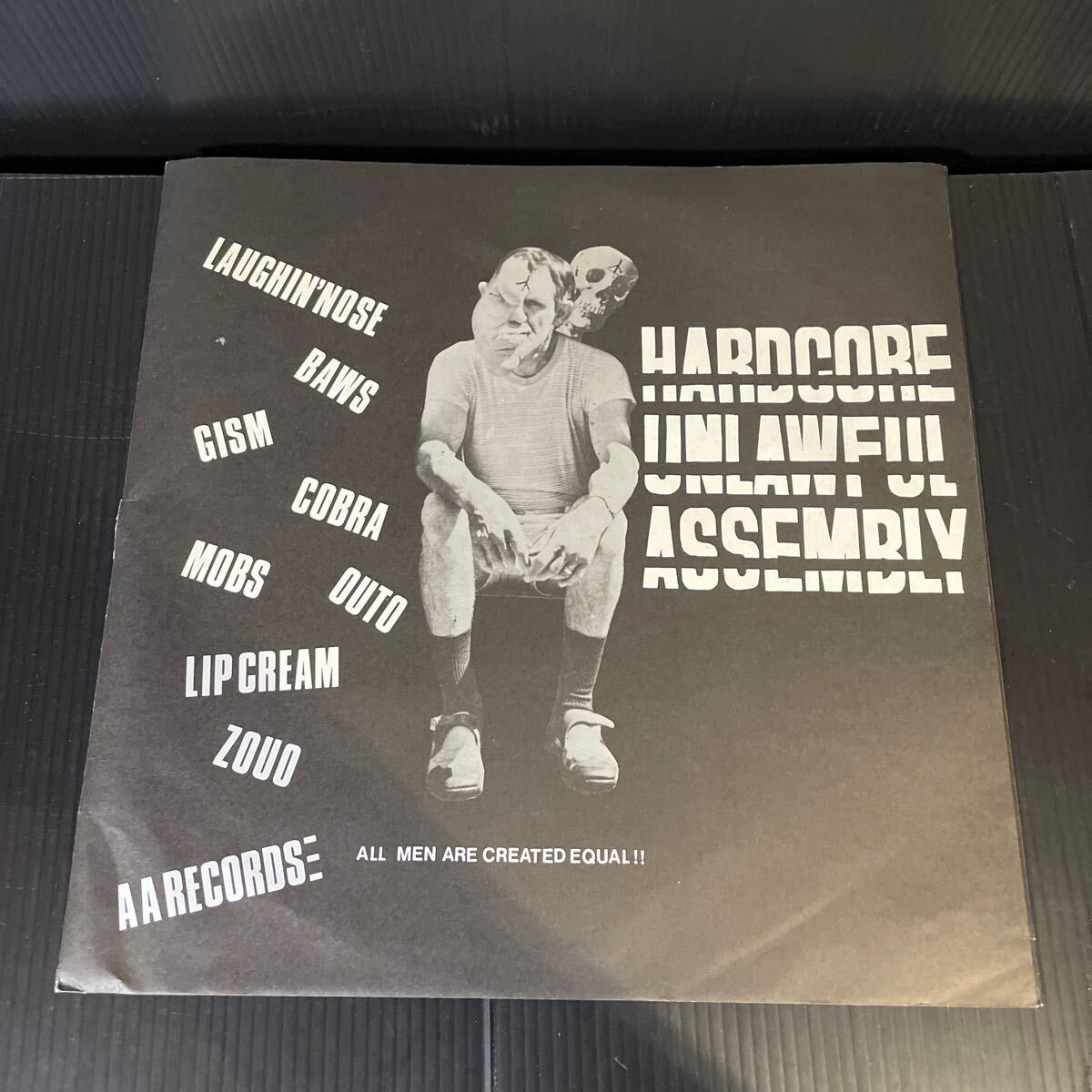 レコード LP盤 HARDCORE UNLAWFUL ASSEMBLYの画像4