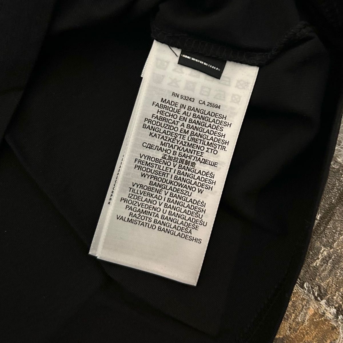 【新品】DIESEL ディーゼル／クルーネック バックプリントTシャツ カットソー Mサイズ 半袖