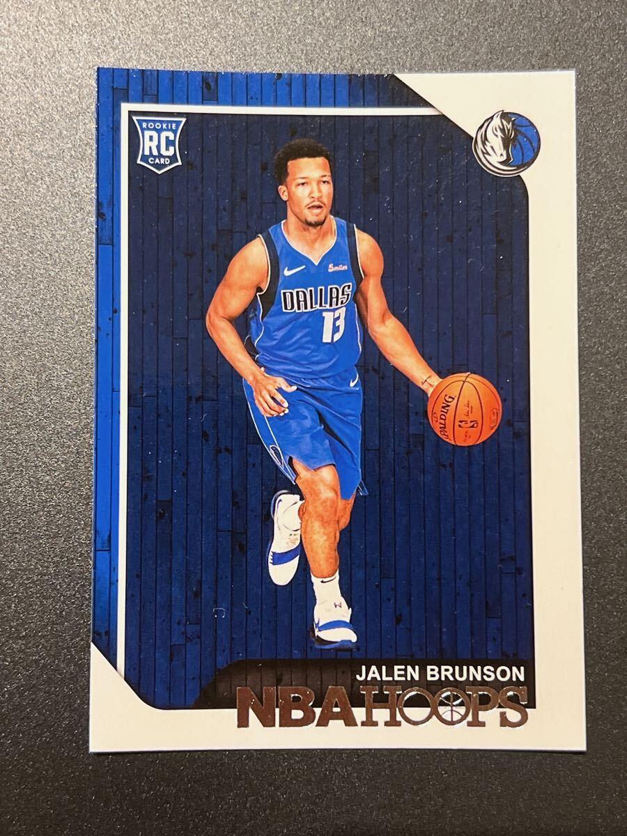 JALEN BRUNSON RC 2018-19 PANINI Hoops basketball NBA ジェイレンブランソン ルーキーカードの画像1