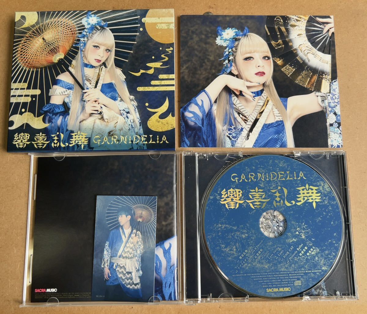 送料無料☆GARNiDELiA『響喜乱舞』初回限定盤CD＋フォトブック☆美品☆アルバム☆ガルニデリア☆341_画像3