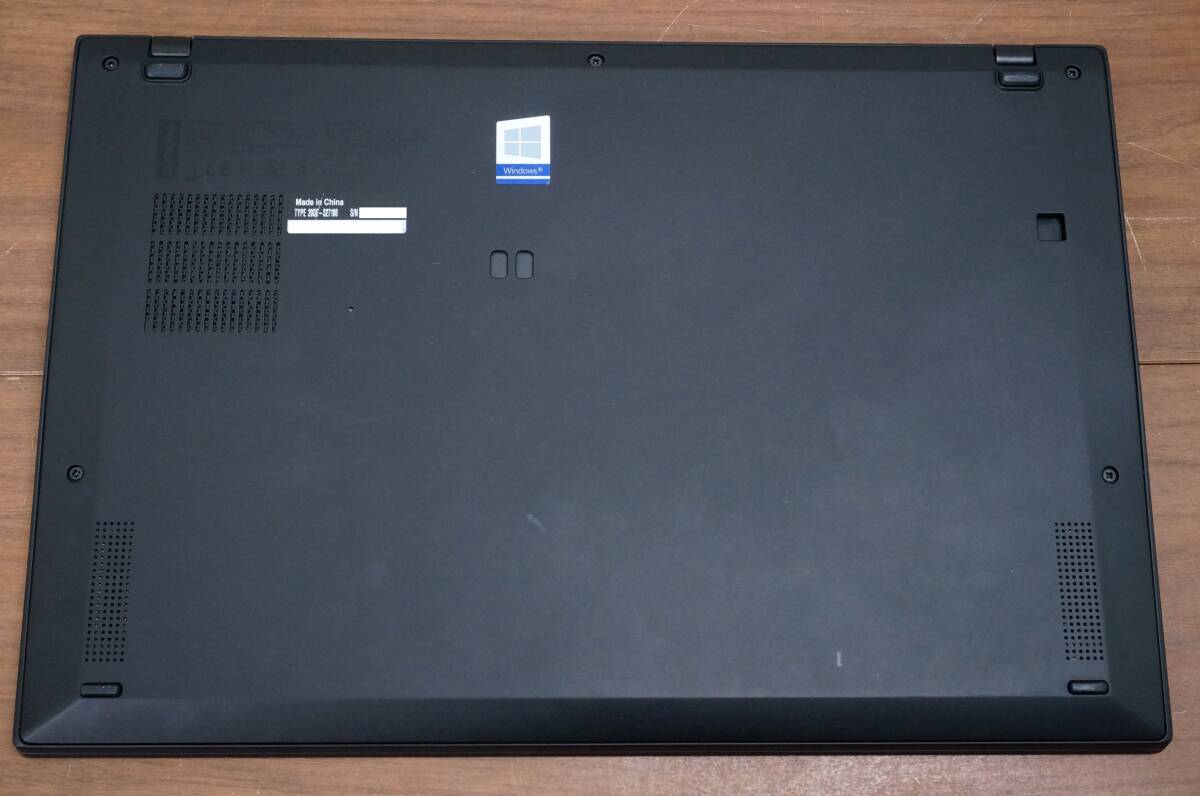 Lenovo ThinkPad X1 Carbon 20QE-S27100《Core i5-8265U 1.60GHz / 8GB / SSD 256GB / Windows11 / Office》 14型 ノートパソコン PC 17508_画像9