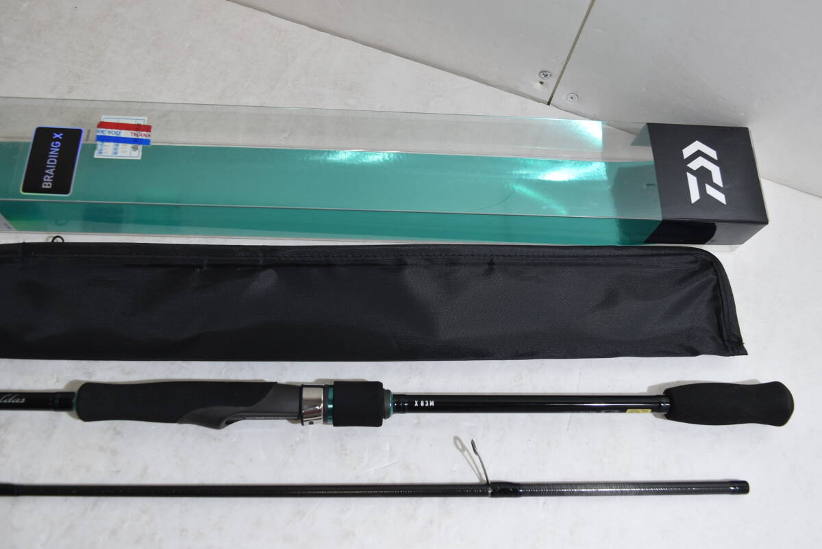 63Ldd【中古】ダイワ エメラルダス X 83M（エギングロッド）Daiwa Emeraldas ショアエギング_画像5