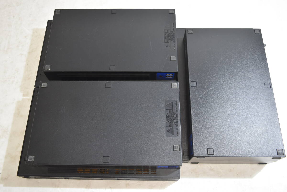 25Mdd【中古】playstation2 PS2 プレステ2 本体 5台セット SCPH-30000,18000,35000,39000,他_画像9