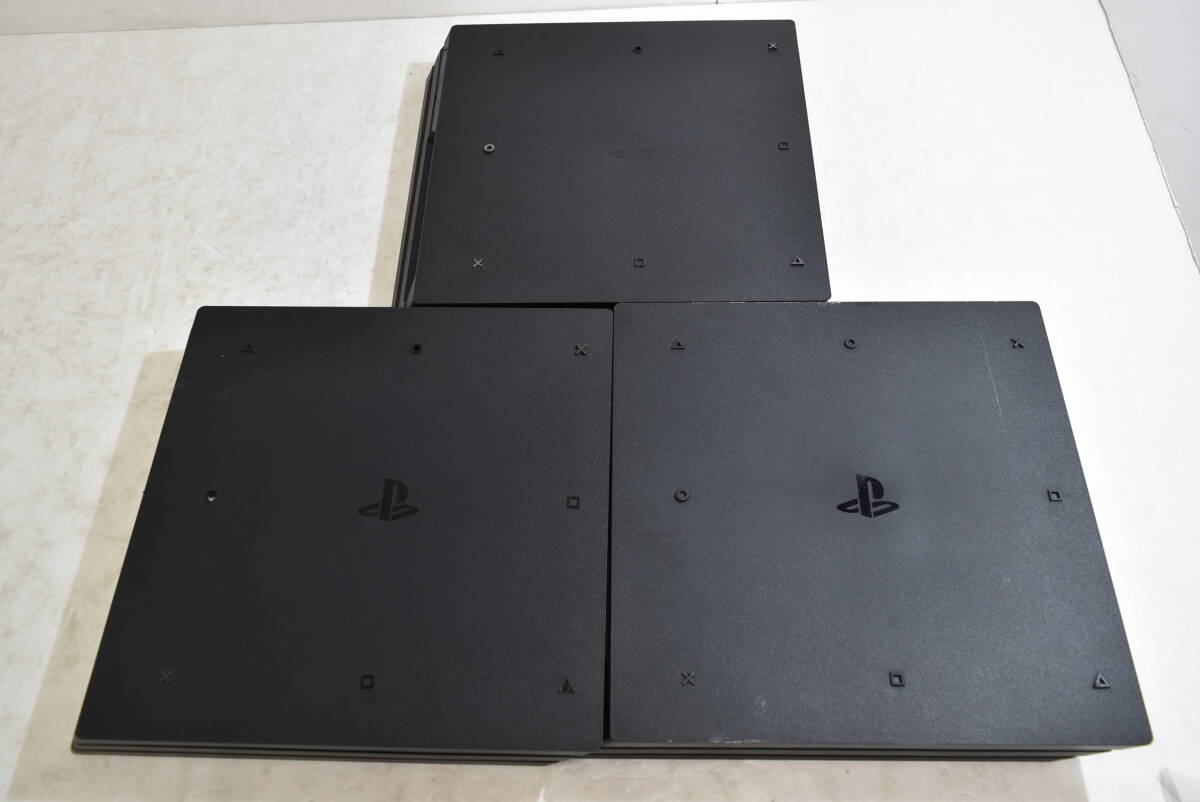 25Mdd【中古】playstation4 PS4 プレステ4 本体 4台セット CUH-7200B,7200B,7000B,1000A ゲームOK,初期化済み_画像4