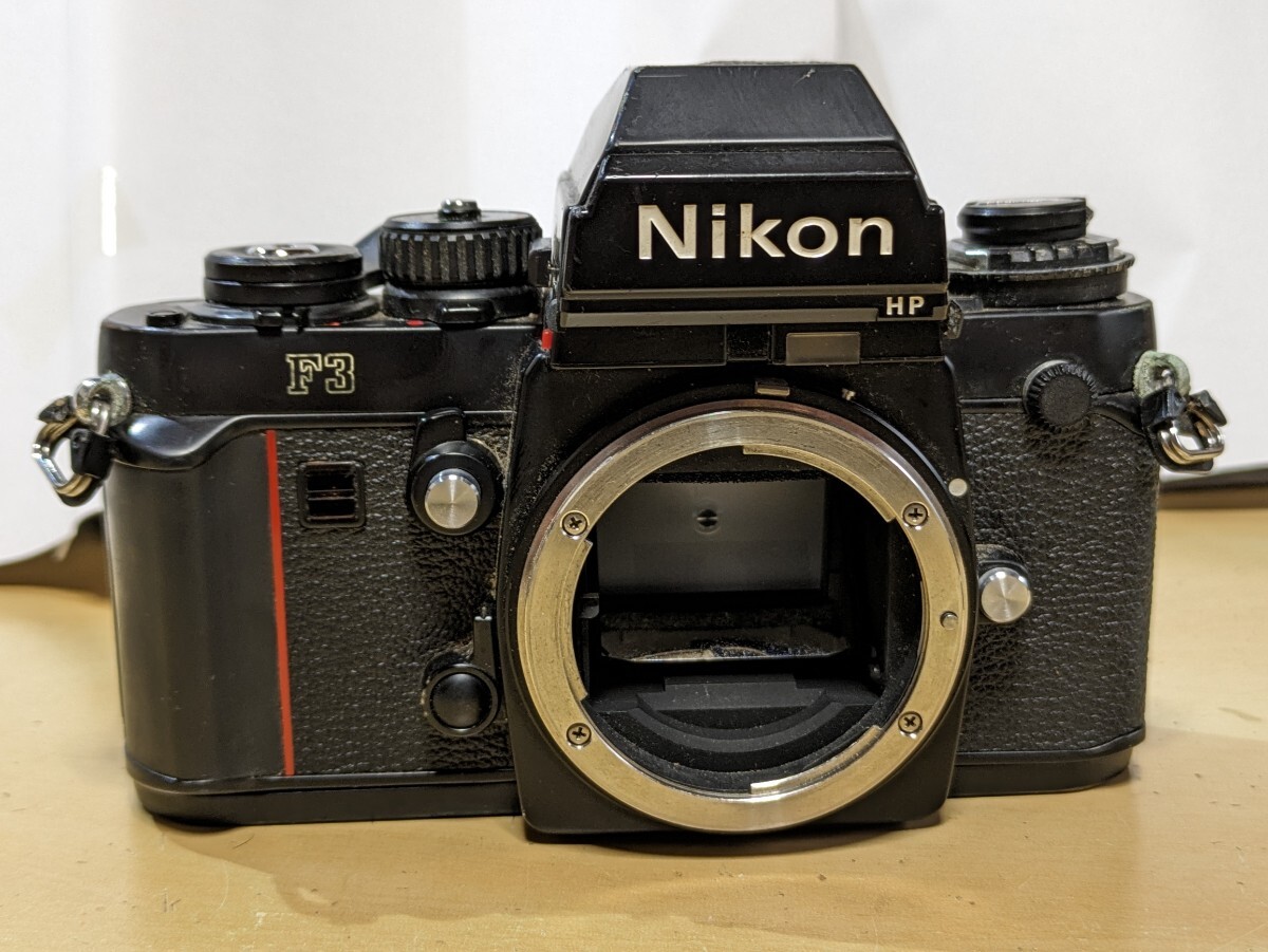 ジャンク Nikon F3 HP ニコン 一眼レフ フィルムカメラ SLR 動作未確認 60サイズ発送 _画像2