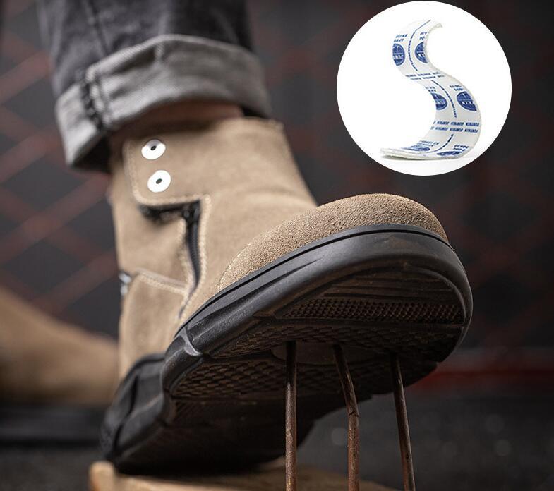 大人気 　 新品作業靴 メッシュ 安全靴 メンズ レディース踏み抜き防止 滑りにくい 通気 軽いスニーカー 女性サイズ対応 23～27.5cm_画像6