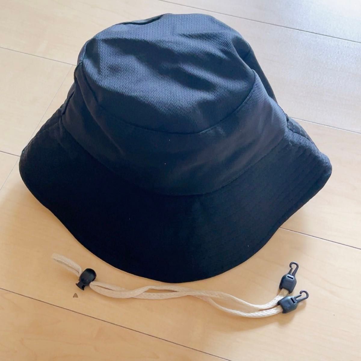 バケットハット リバーシブル UVカット 黒 レディース つば広 日除け 帽子 つば広 ハット シンプル 紫外線対策 無地