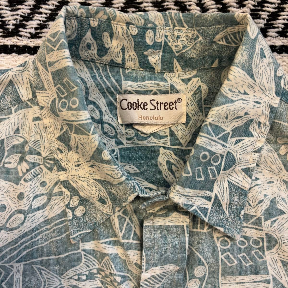 90s アロハシャツ Cooke Street クックストリート ハワイ製 半袖シャツ