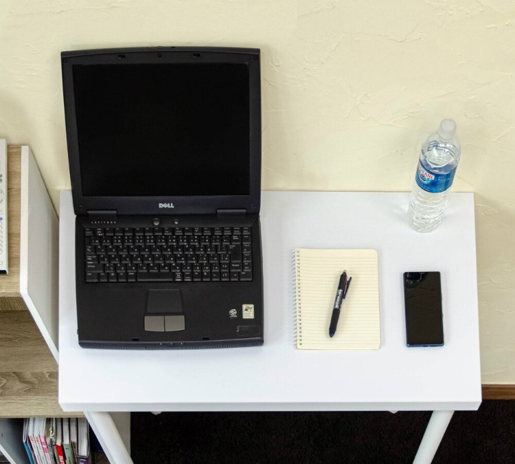 机 デスク 白 テーブルアウトレット価格 新品 長方形 パソコンデスク 75×45 会議用 パソコンデスク シンプル 作業台 ホワイト色_画像9