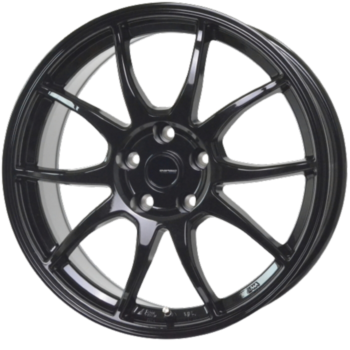 TOYO PROXES R1R 195/50R15 G.Speed G-06 メタリックブラック 15インチ 6J+53 5H-114.3 4本セット_画像1