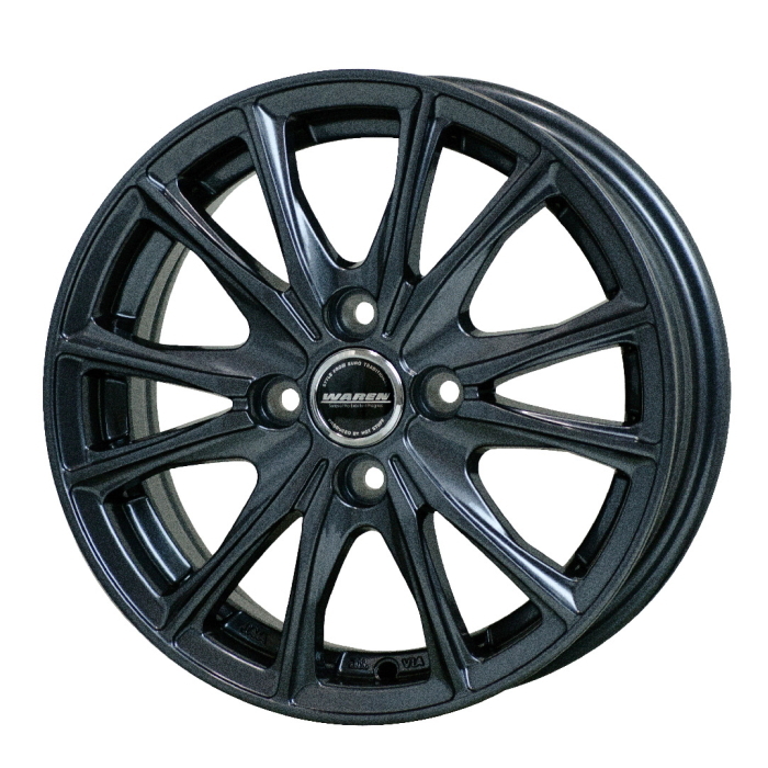 TOYO PROXES R1R 195/50R15 Waren W05 ガンメタリック 15インチ 5.5J+38 4H-100 4本セット_画像1