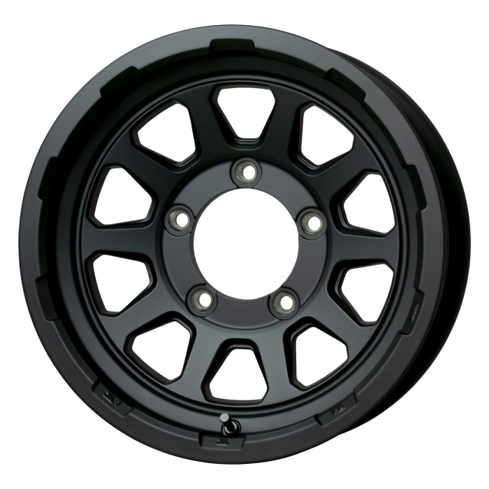 TOYO TRANPATH mpZ 205/70R15 MAD CROSS RANGER マットブラック 15インチ 6J+0 5H-139.7 4本セット_画像1