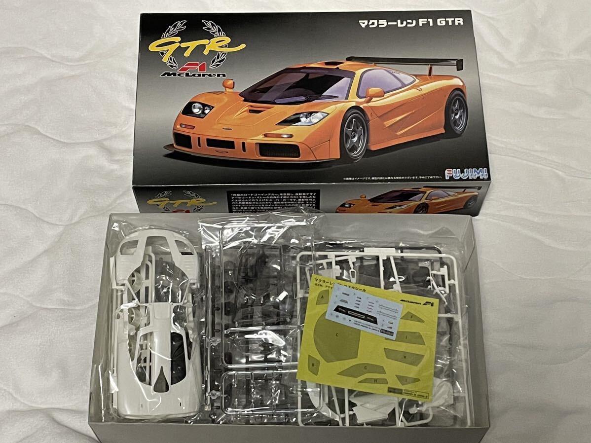 フジミ 1/24 リアルスポーツカーシリーズ マクラーレンF1 GTR ショートテール ロードカー _画像2