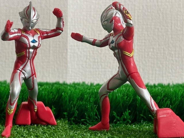 BANDAI DG★デジタルグレードシリーズ◇ウルトラマン3 [ウルトラマンメビウス] フィギュア 開封済み美品 ＊バンダイ ガシャポン_画像1