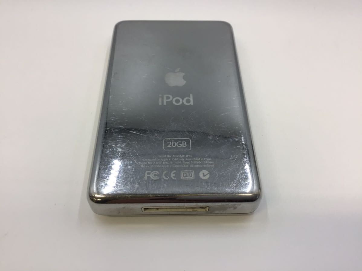 H4PS9 【動作品】 Apple iPod classic M9282J A1059 20GB ホワイト_画像3
