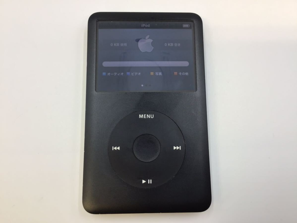8XYMV Apple iPod classic MB147J 80GB ブラック _画像2