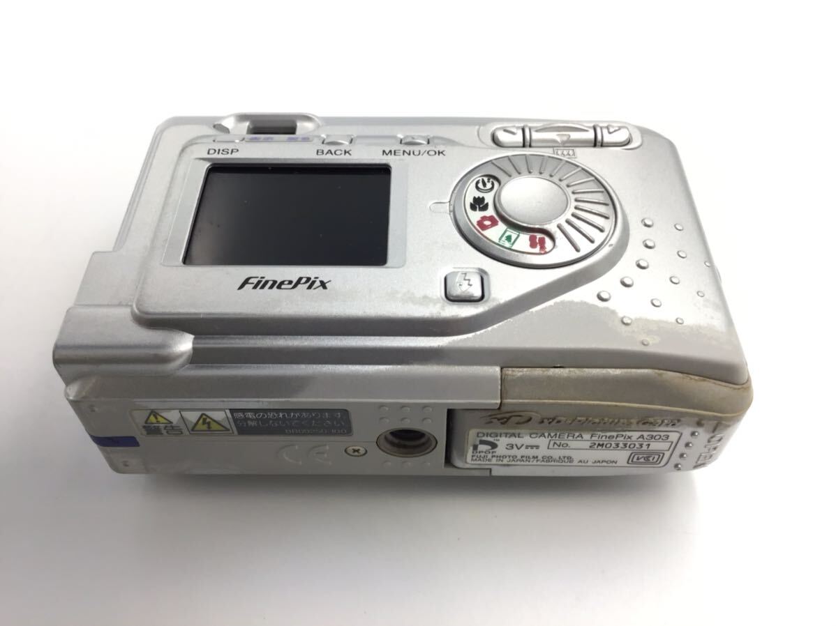 33031 【動作品】 FUJIFILM 富士フイルム FinePix A303 コンパクトデジタルカメラ 電池式_画像8