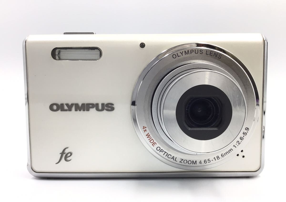 15463 【動作品】 OLYMPUS オリンパス fe FE-4000 コンパクトデジタルカメラ バッテリー付属_画像2