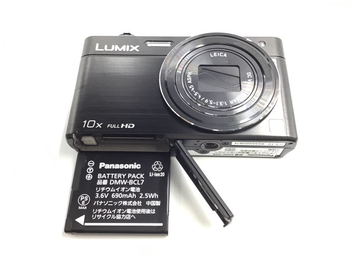 03674 【動作品】 Panasonic パナソニック LUMIX DMC-SZ9 コンパクトデジタルカメラ バッテリー付属_画像10