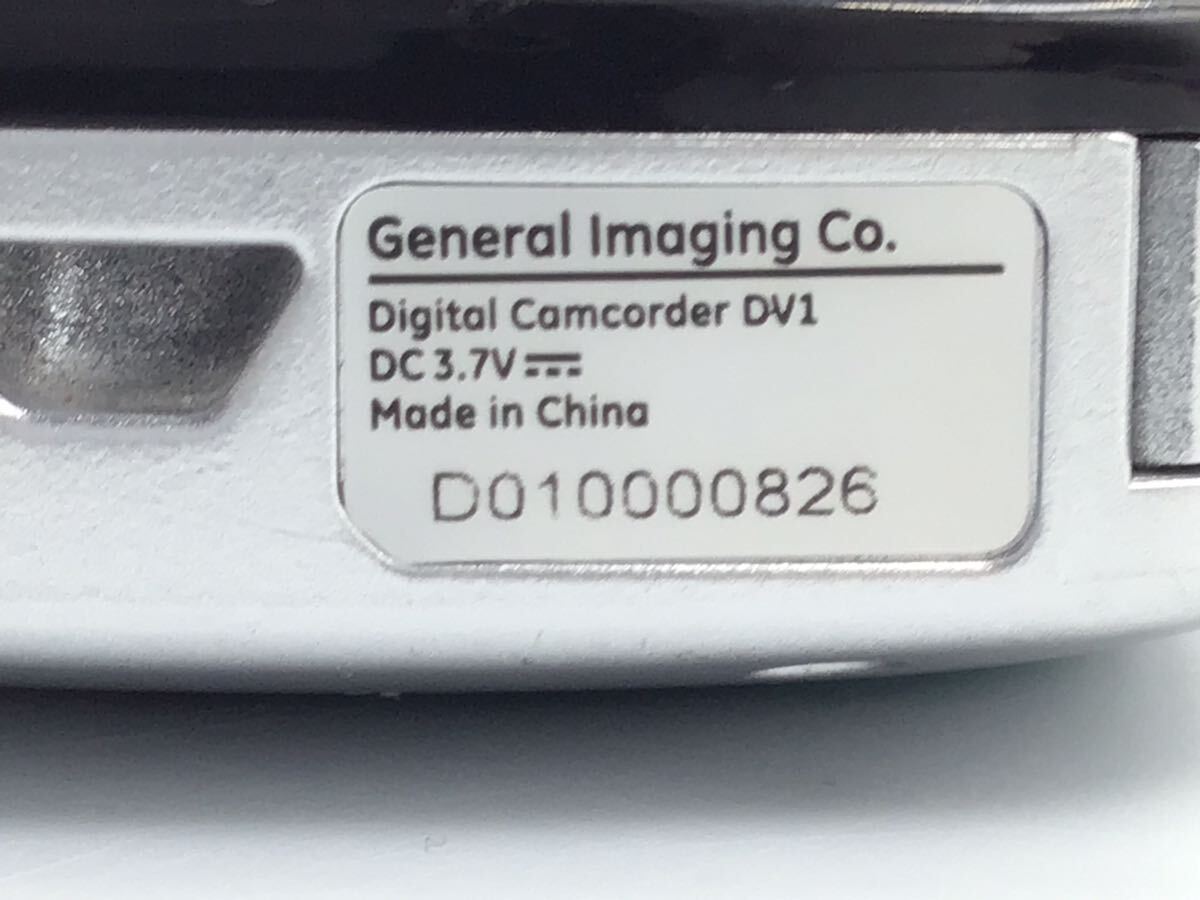 00826 【動作品】 GE General Imaging Digital Comcorder DV1 コンパクトデジタルカメラ_画像9