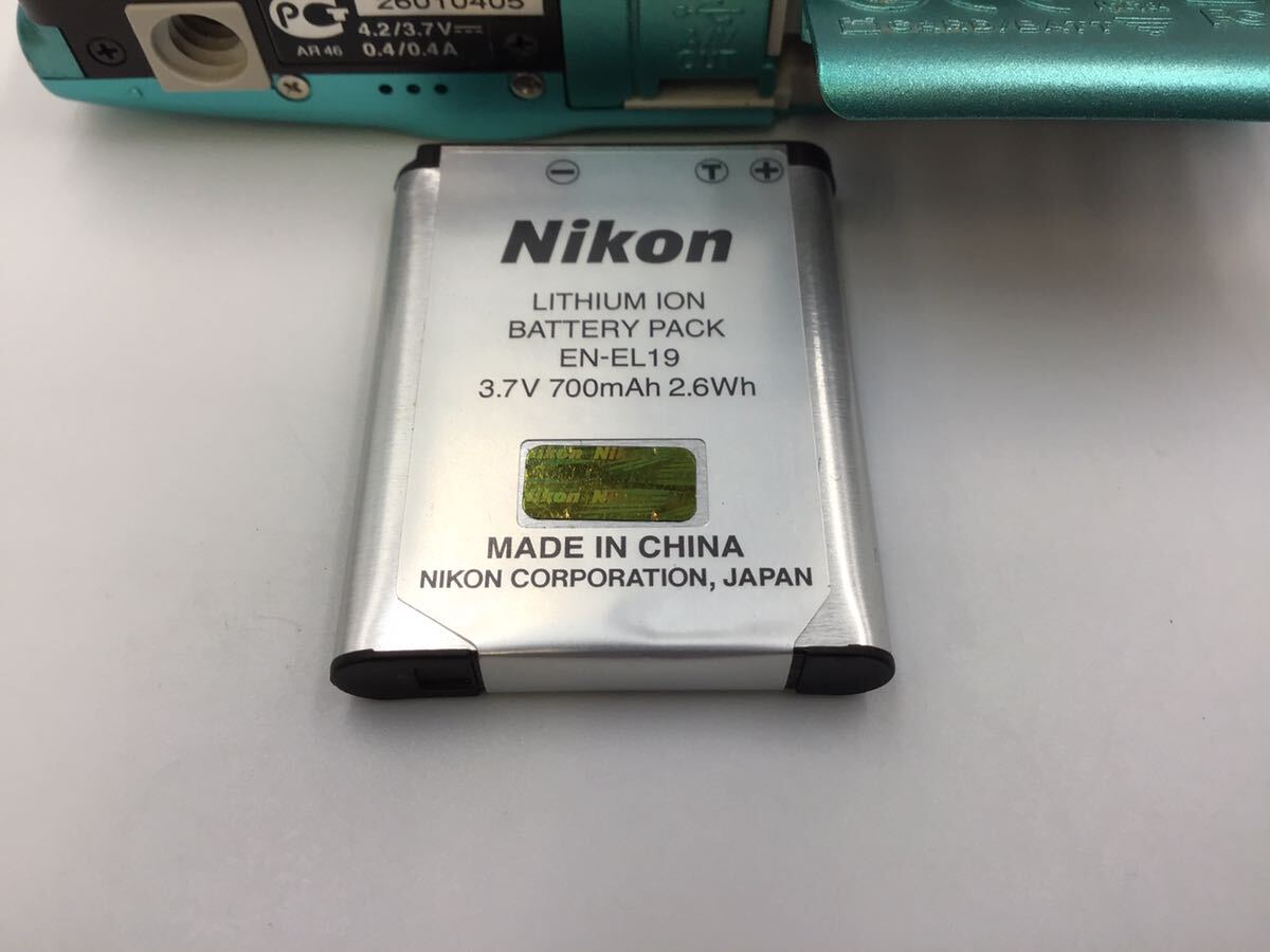 10405 【動作品】 Nikon ニコン COOLPIX S3300 コンパクトデジタルカメラ バッテリー付属_画像10