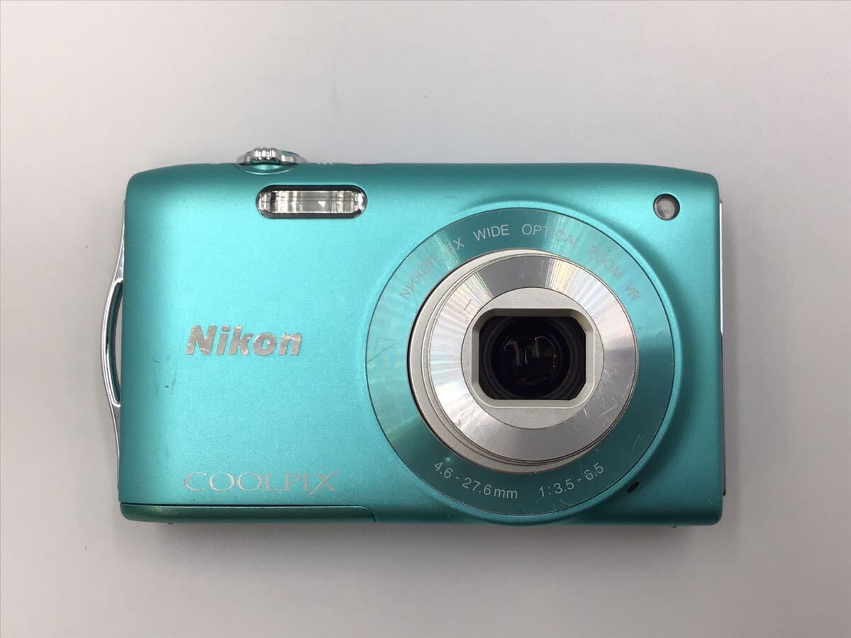 10405 【動作品】 Nikon ニコン COOLPIX S3300 コンパクトデジタルカメラ バッテリー付属_画像2