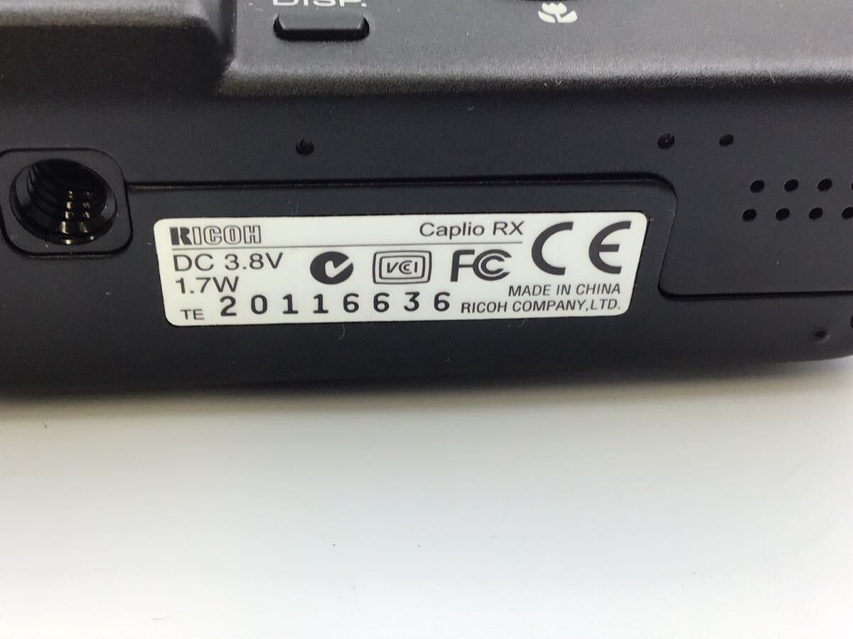 16636 [ operation goods ] RICOH Ricoh Caplio RX compact digital camera battery type 