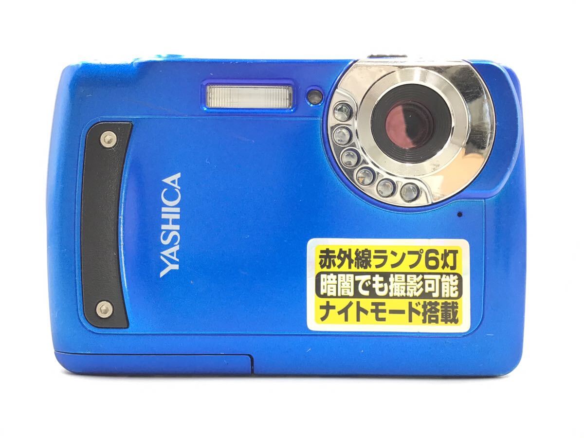 06712 【動作品】 YASHICA ヤシカ EZ Digital F537IR コンパクトデジタルカメラ バッテリー付属_画像1