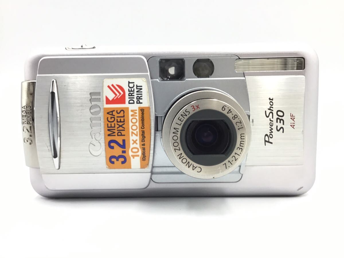 00358 【動作品】 Canon キヤノン PowerShot S30 コンパクトデジタルカメラ_画像2