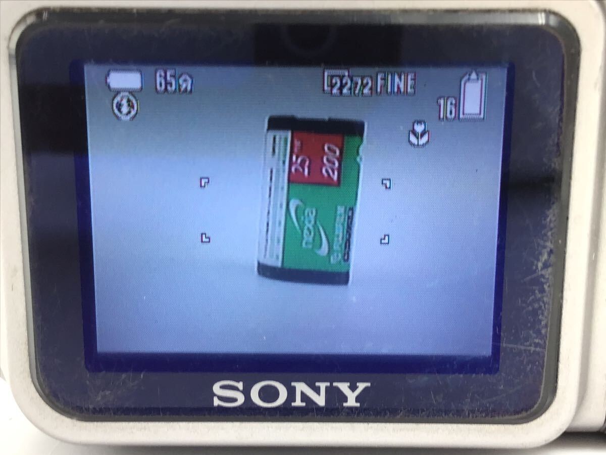 13029 【動作品】 SONY ソニー Cyber-shot DSC-P9 コンパクトデジタルカメラ _画像6