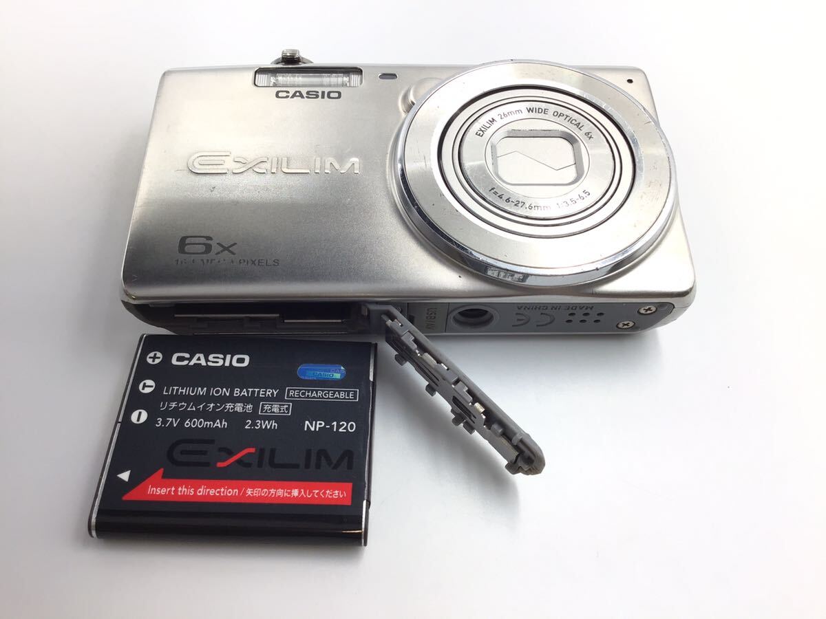 27303 CASIO カシオ EXILIM EX-ZS20 コンパクトデジタルカメラ バッテリー付属_画像10
